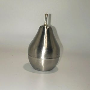 FAIRGROVE, 1972, VINTAGE STAINLESS STEEL SALT SHAKER